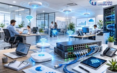 Cómo dimensionar correctamente la red WiFi de una empresa (y por qué un router doméstico no es suficiente)